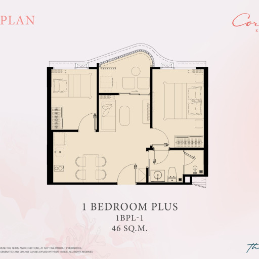 The Title Coralina Kamala, 1 bedroom apartments - from 26 m² to 50 m²