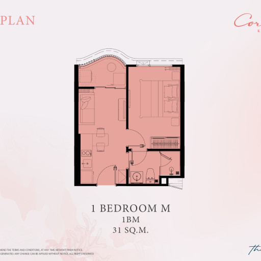 The Title Coralina Kamala, 1 bedroom apartments - from 26 m² to 50 m²